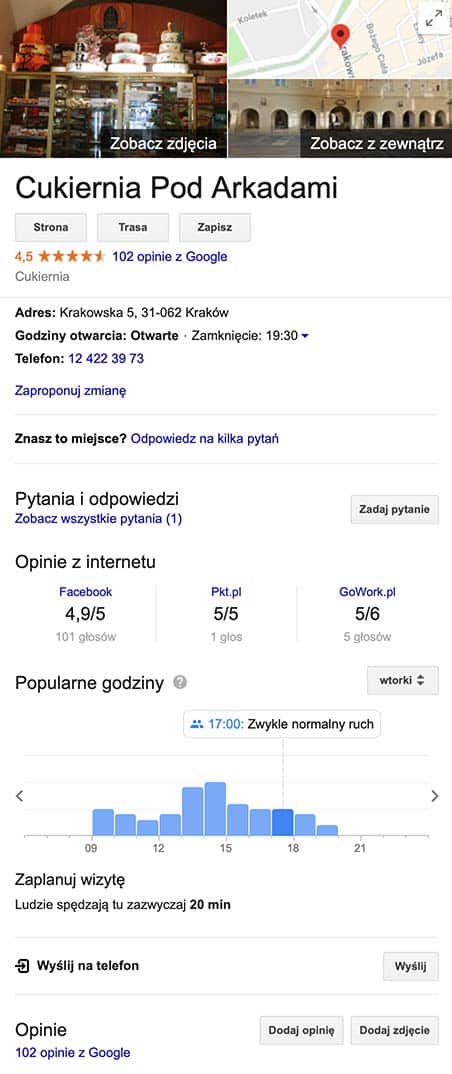 pozycjonowanie lokalne Google Moja Firma pozycjonowanie lokalne Google Moja Firma