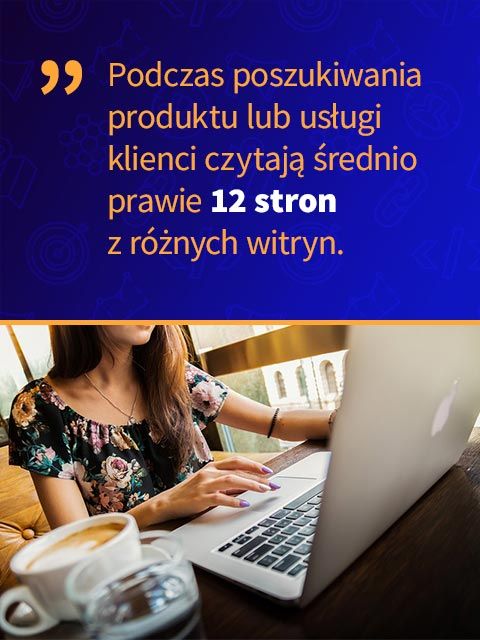content-marketing-zwieksza-zasieg-mob Podczas poszukiwania produktu lub usługi klienci czytają średnio prawie 12 stron z różnych witryn.